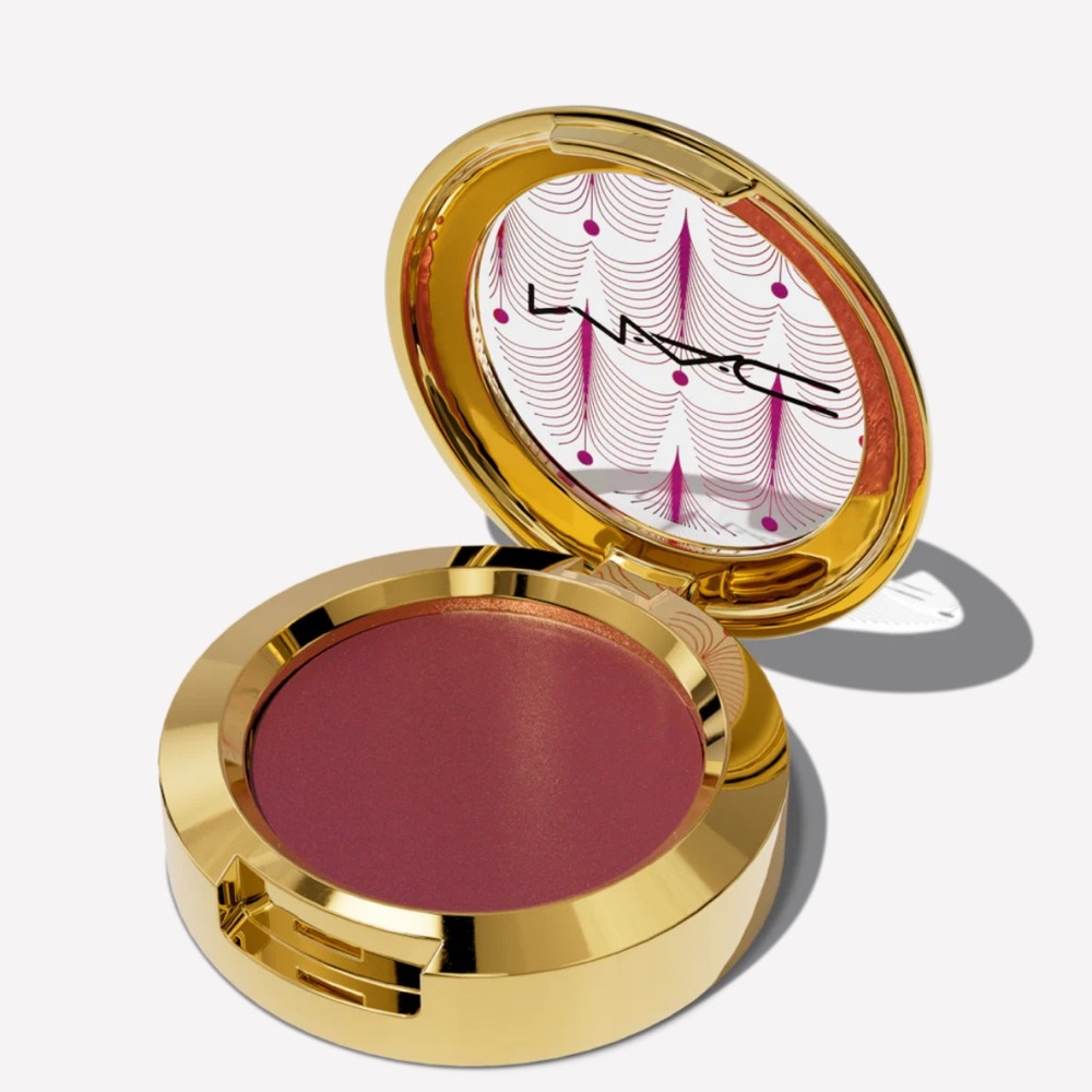 MAC Gift of Gold SKINFINISH METALLIC CREAM BLUSH in Priceless Purlple